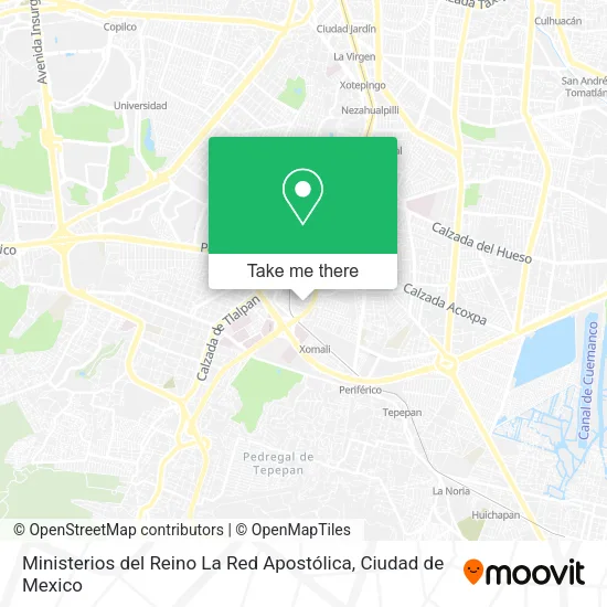 Ministerios del Reino La Red Apostólica map