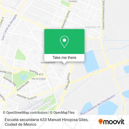 Escuela secundaria 633 Manuel Hinojosa Giles map
