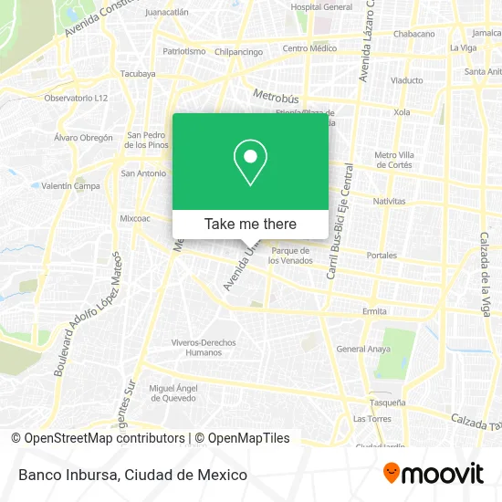 Banco Inbursa map