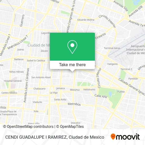 CENDI GUADALUPE I RAMIREZ map