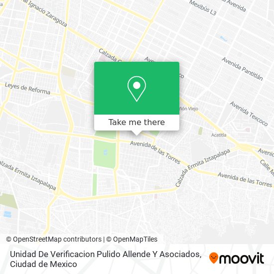 Unidad De Verificacion Pulido Allende Y Asociados map