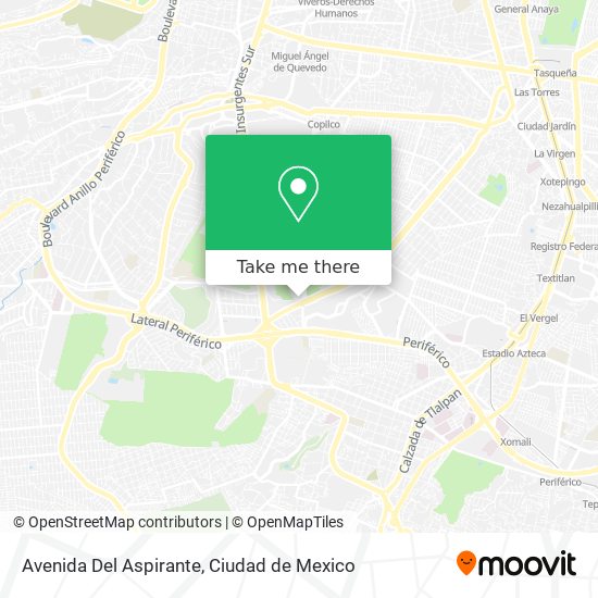 Avenida Del Aspirante map