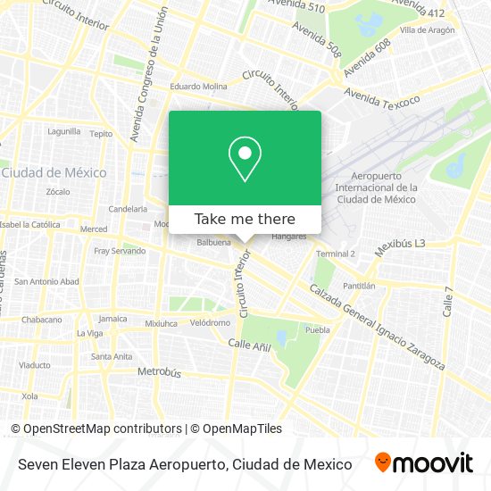 Seven Eleven Plaza Aeropuerto map