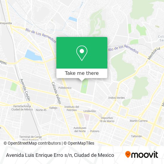 Avenida Luis Enrique Erro s/n map