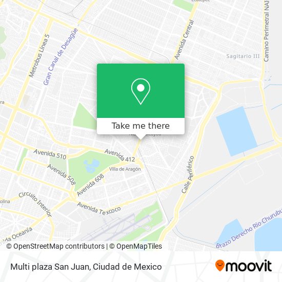 Mapa de Multi plaza San Juan
