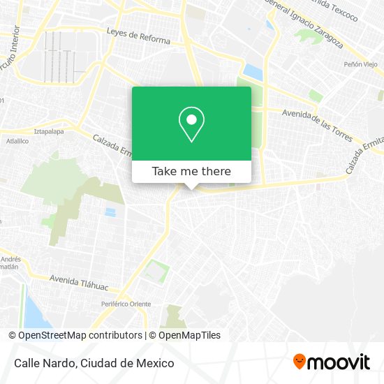 Calle Nardo map