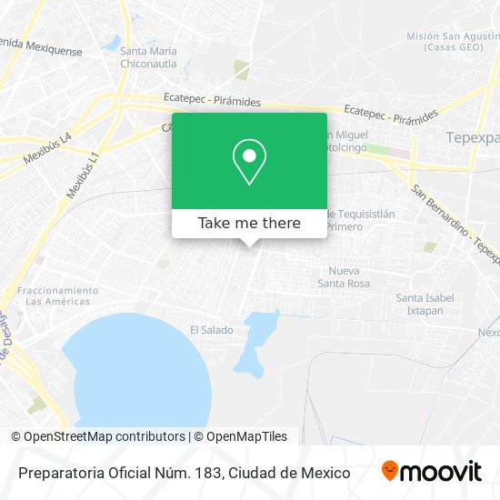 Preparatoria Oficial Núm. 183 map