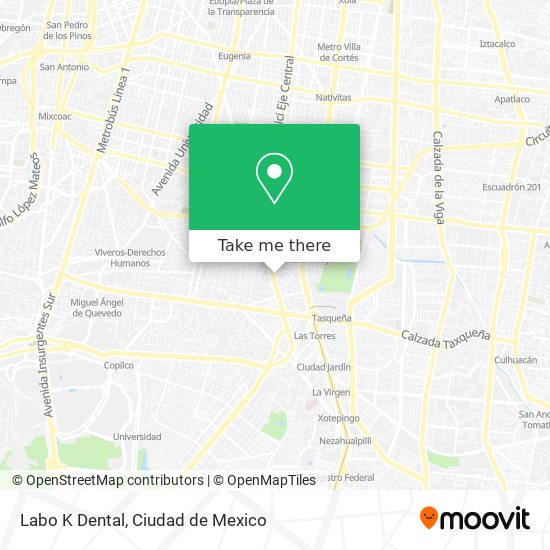 Mapa de Labo K Dental