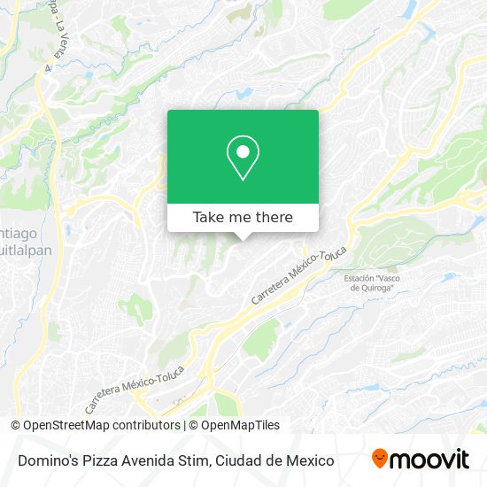 Domino's Pizza Avenida Stim map
