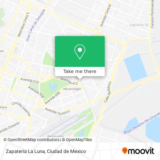 How to get to Zapater a La Luna in Gustavo A. Madero by Bus or Metro