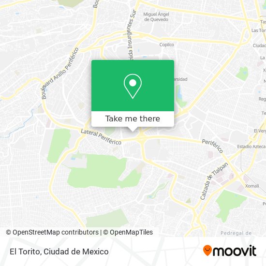 El Torito map