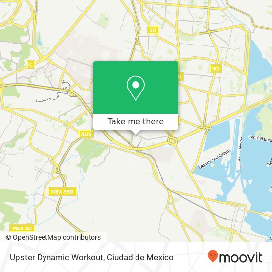 Upster Dynamic Workout map