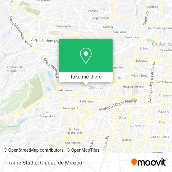 Frame Studio map