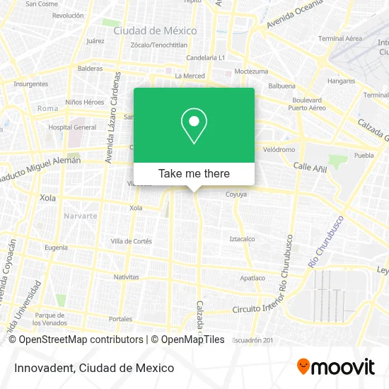 Innovadent map