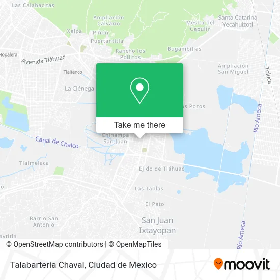 Talabarteria Chaval map
