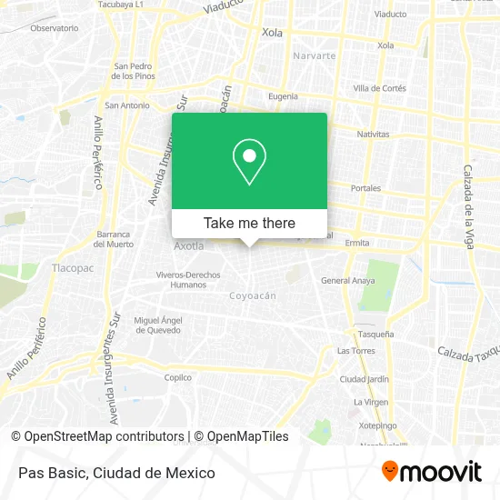 Pas Basic map