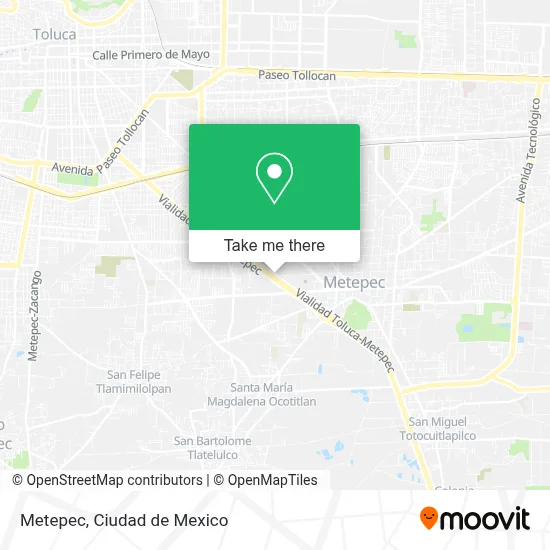 Metepec map