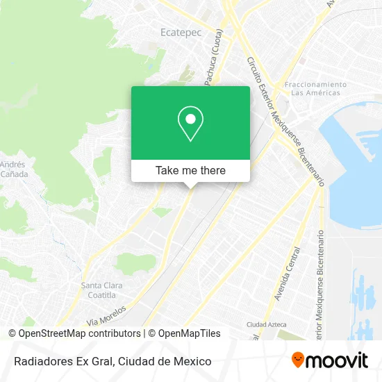 Radiadores Ex Gral map