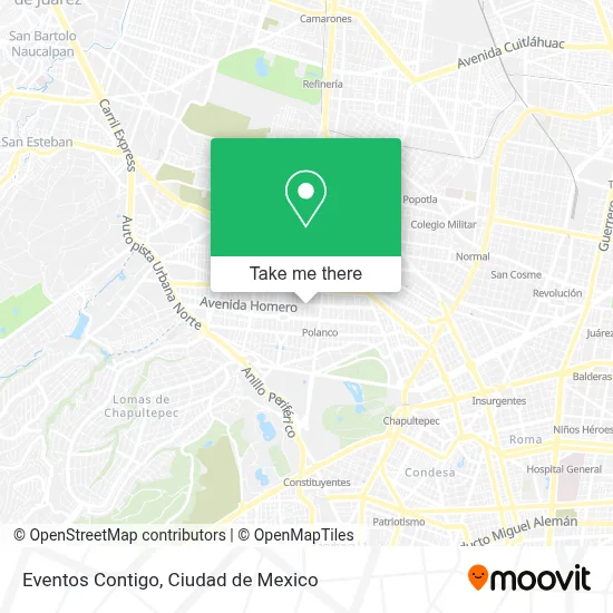 Eventos Contigo map
