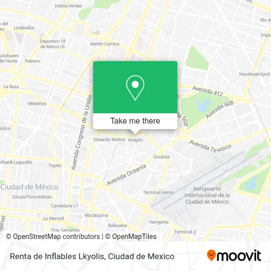 Renta de Inflables Lkyolis map