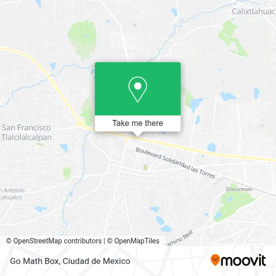 Go Math Box map