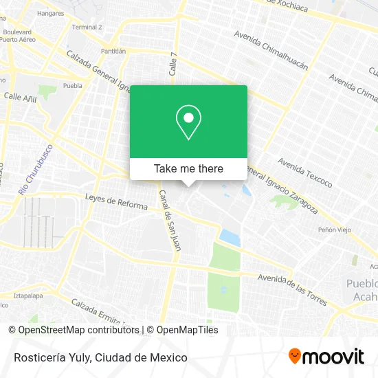 Rosticería Yuly map