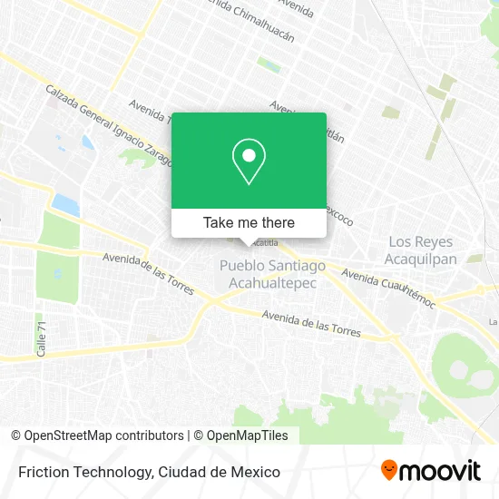 Friction Technology map