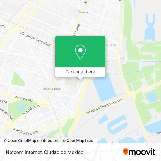 Netcom Internet map