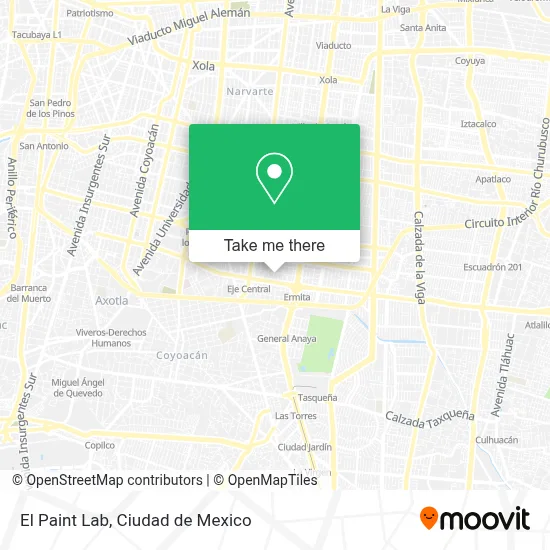 El Paint Lab map