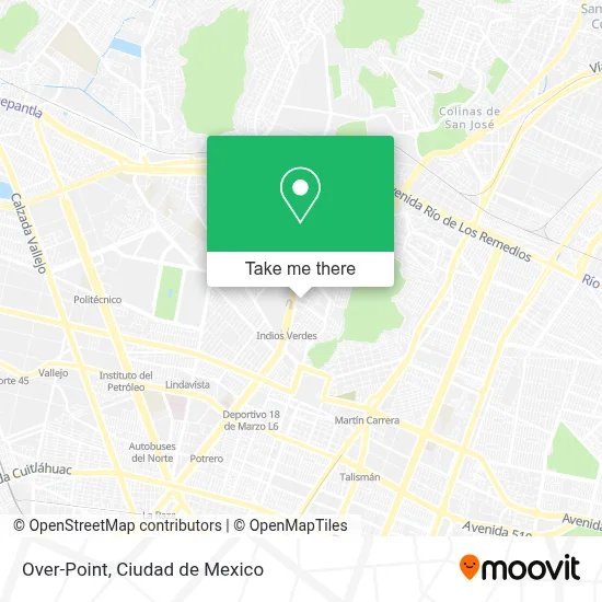 Over-Point map
