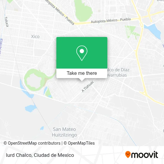 Iurd Chalco map