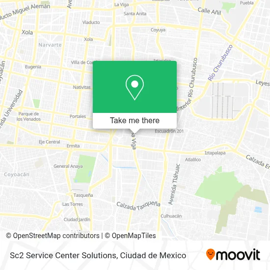 Sc2 Service Center Solutions map