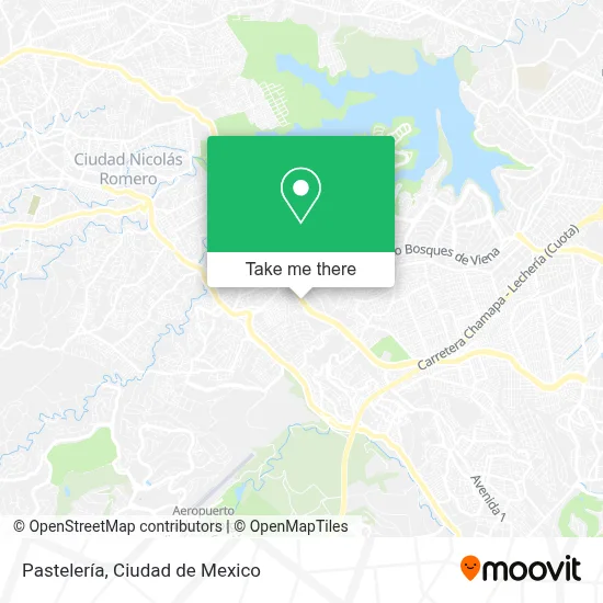 Pastelería map