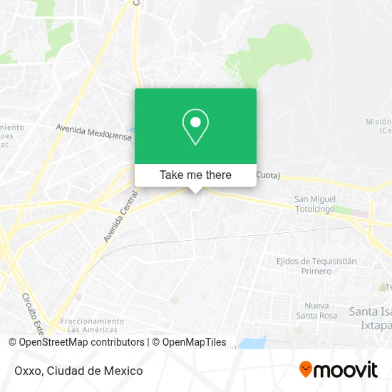 Oxxo map