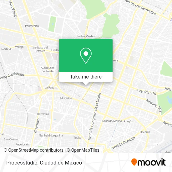 Processtudio map