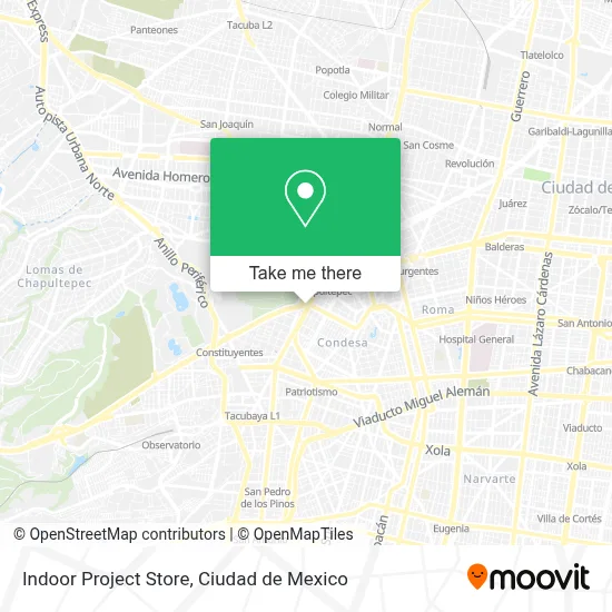 Indoor Project Store map