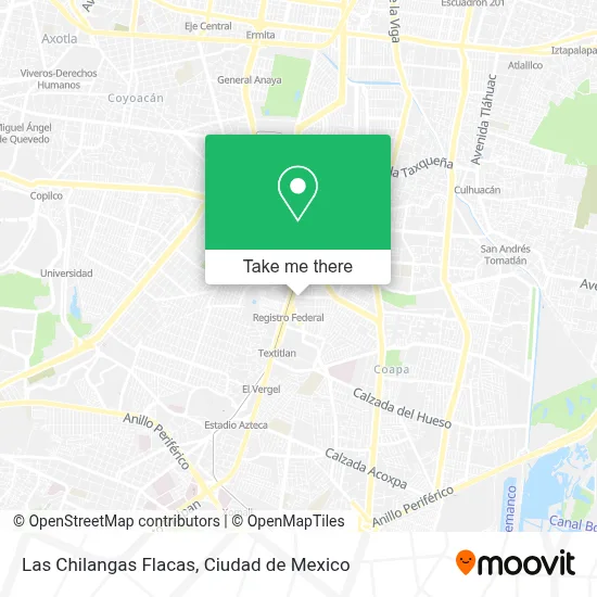Las Chilangas Flacas map