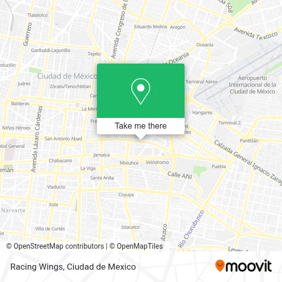 Racing Wings map