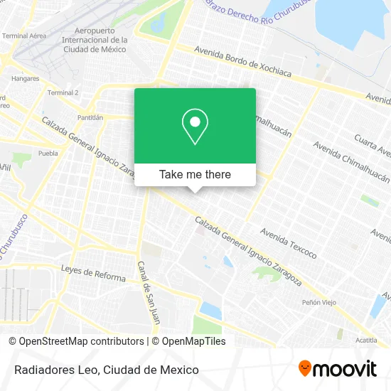 Radiadores Leo map