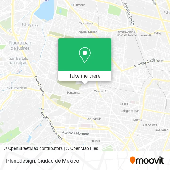 Plenodesign map