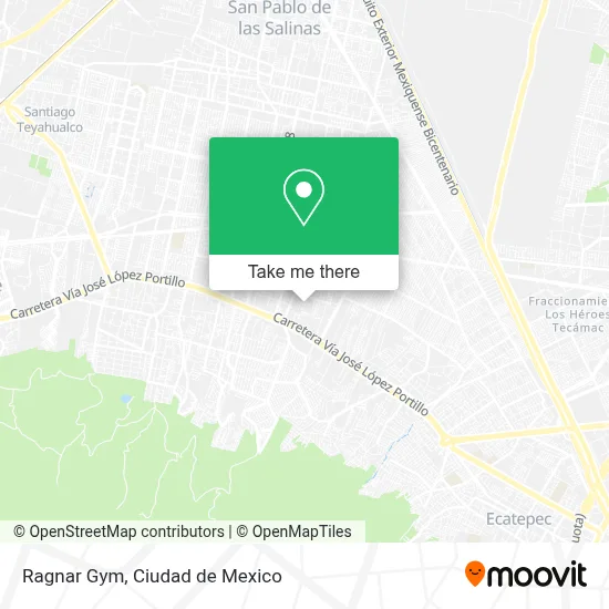 Ragnar Gym map