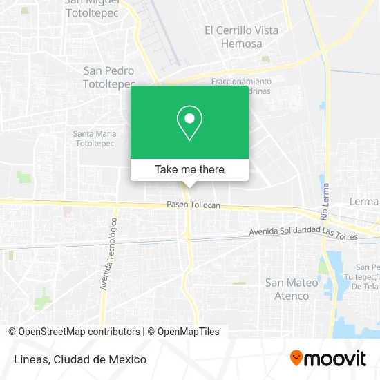 Lineas map