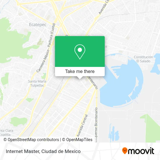 Internet Master map