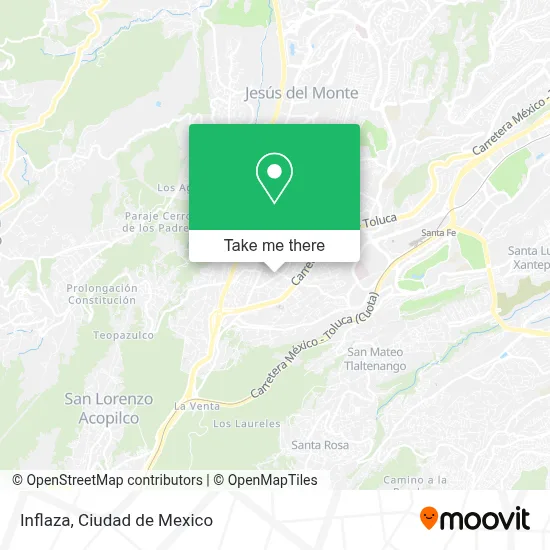 Inflaza map