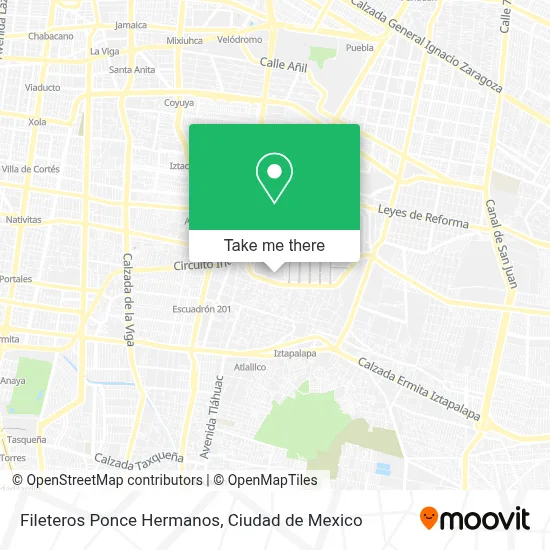 Fileteros Ponce Hermanos map
