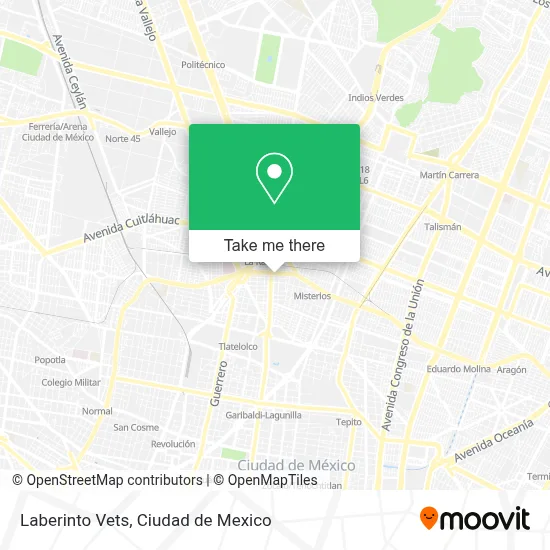 Laberinto Vets map