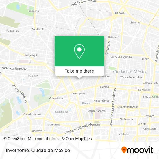 Inverhome map