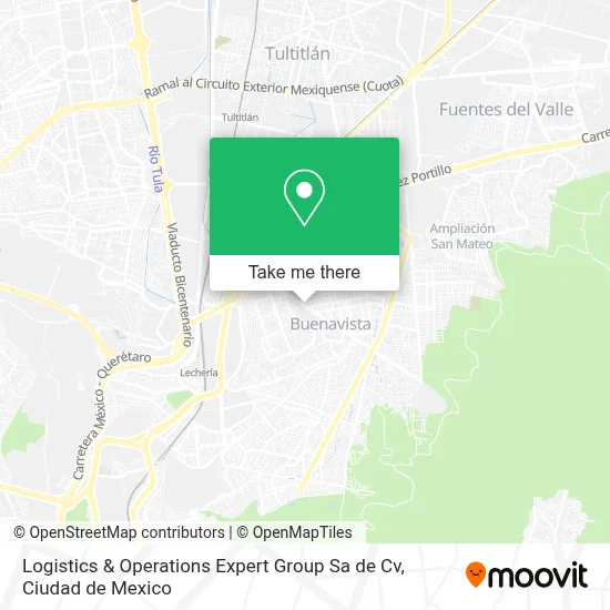 Logistics & Operations Expert Group Sa de Cv map