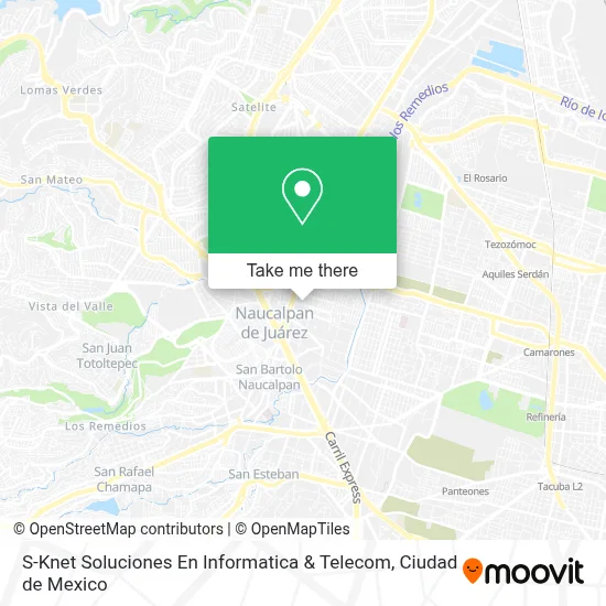S-Knet Soluciones En Informatica & Telecom map