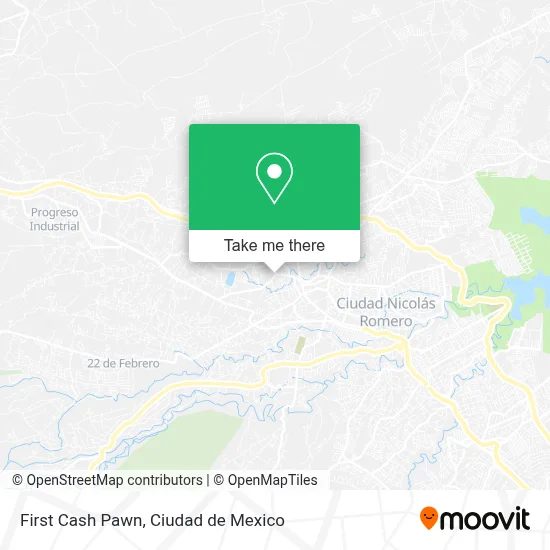 First Cash Pawn map